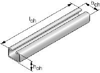 Carril soldable HAC-W